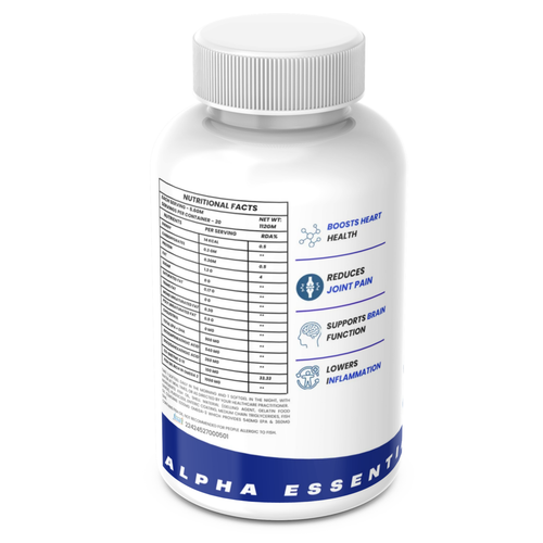 ALPHAM3DS 3x Fish oil + CoQ10 60caps