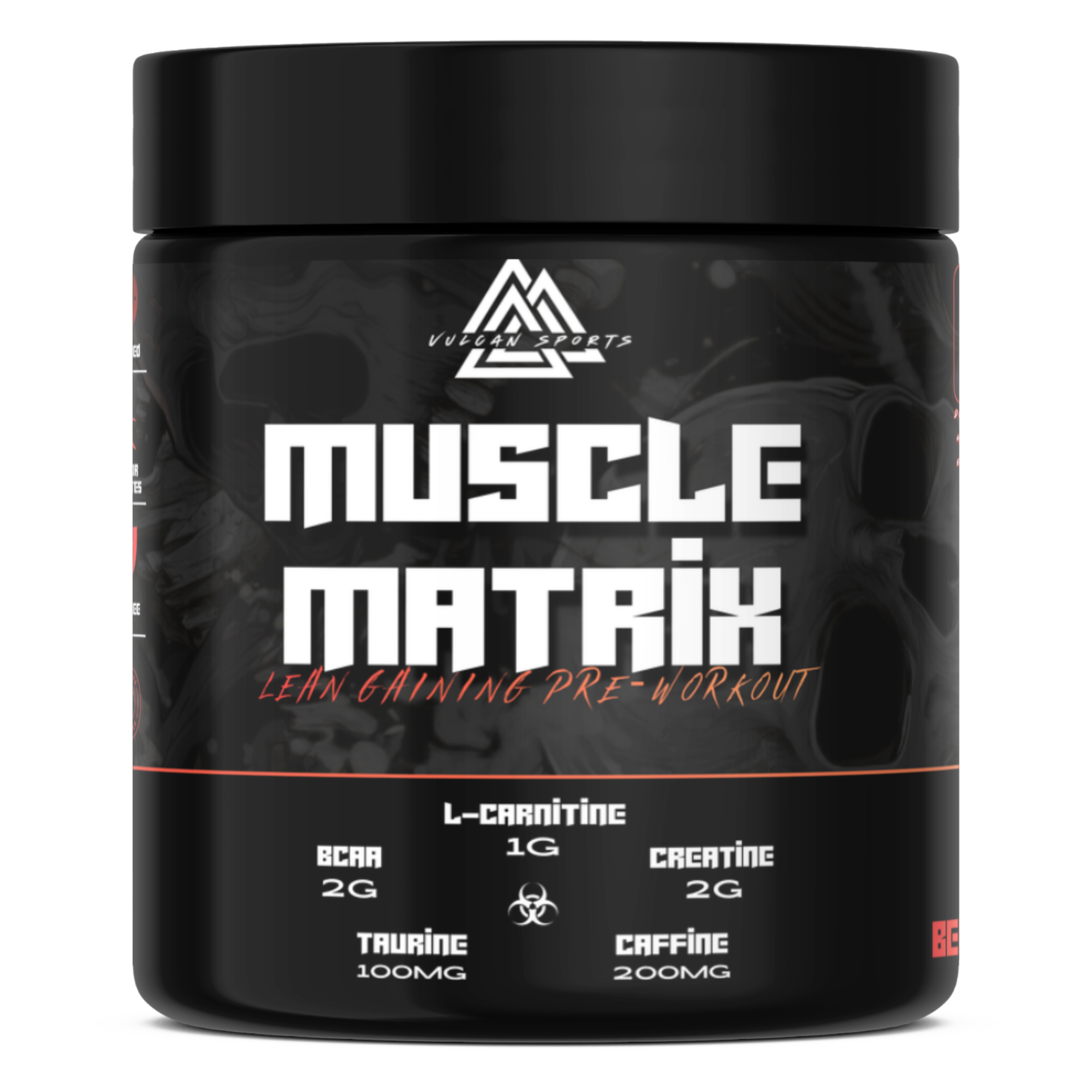 Vulcan Sports Muscle Matrix | Lean Gaining Pre Workout | 300g