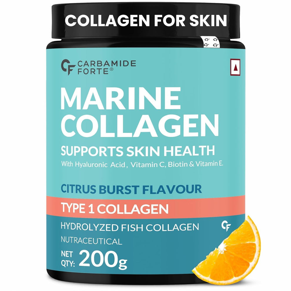 Crabamide Forte Marine Collagen Powder – Type 1 Hydrolyzed Peptides for Skin & Hair