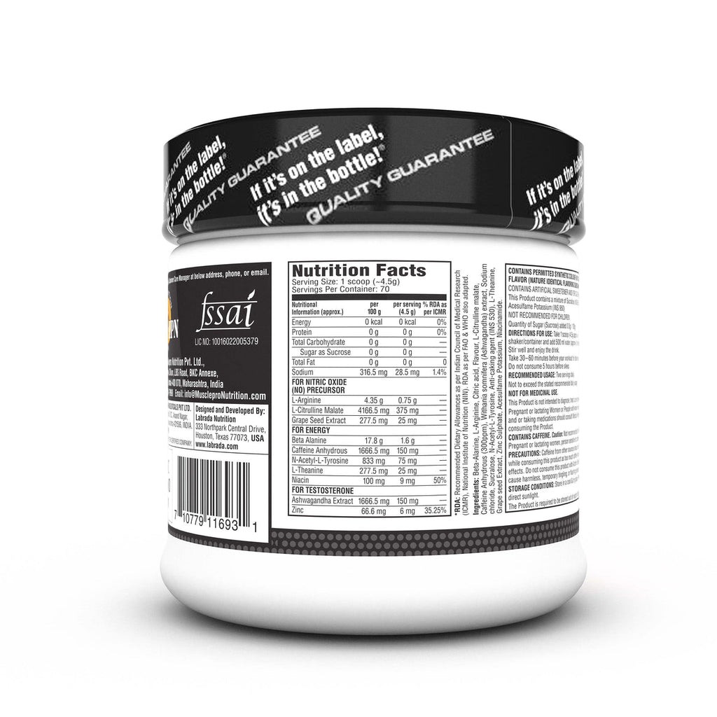 Labrada Super charge Pre-workout 315g