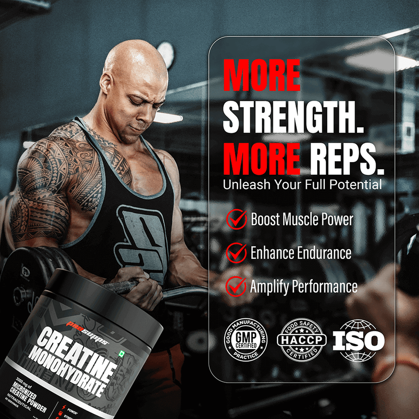 Prosupps Creatine Monohydrate | Muscle Strength, Power & Performance Support