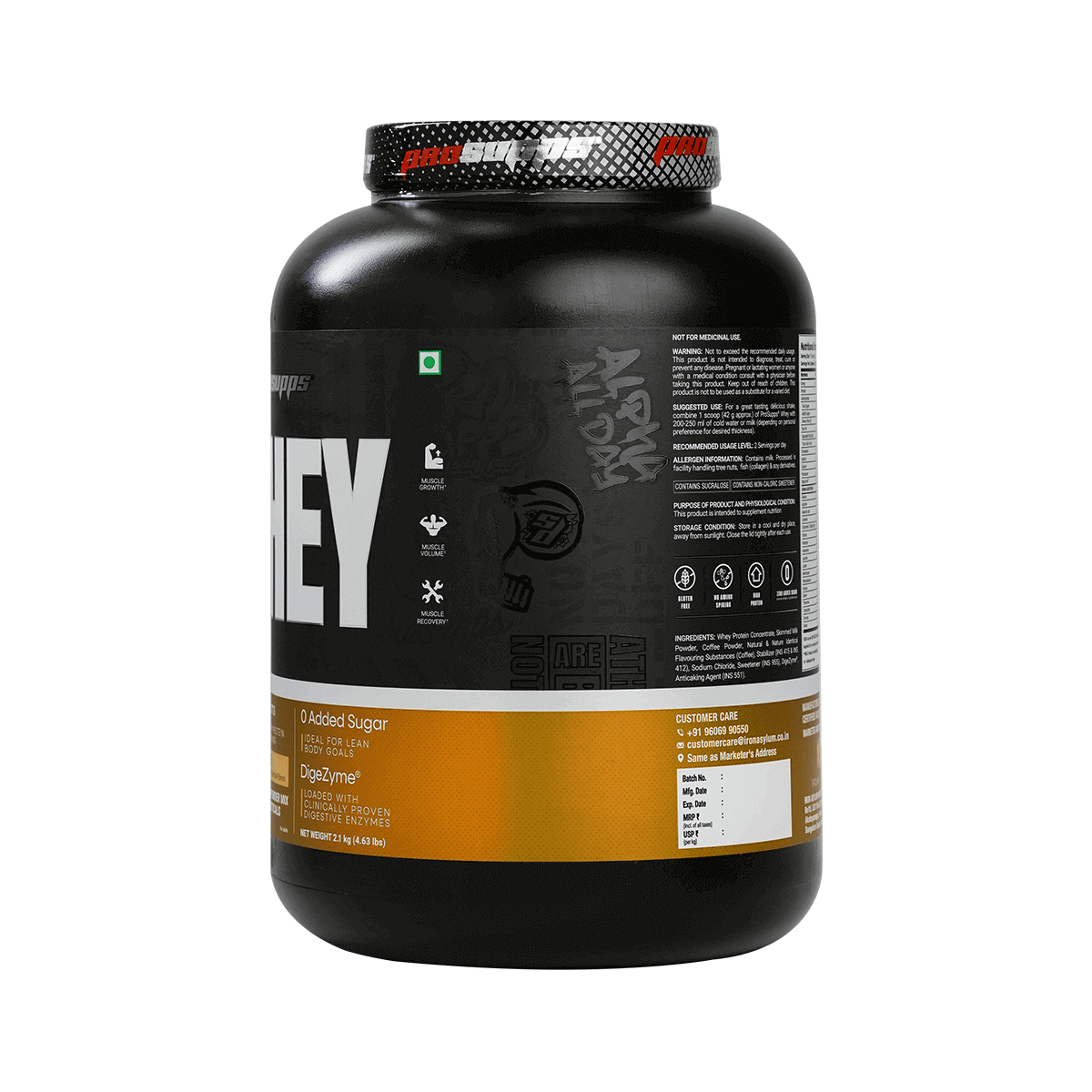 Prosupps Whey Protein Powder 2kgs
