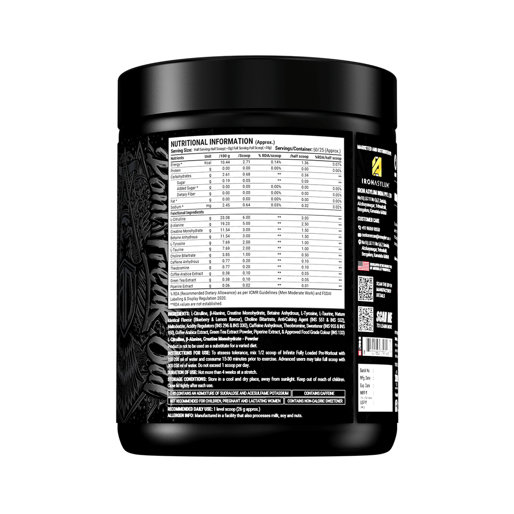 Prosupps Hyde Infinite Pre Workout