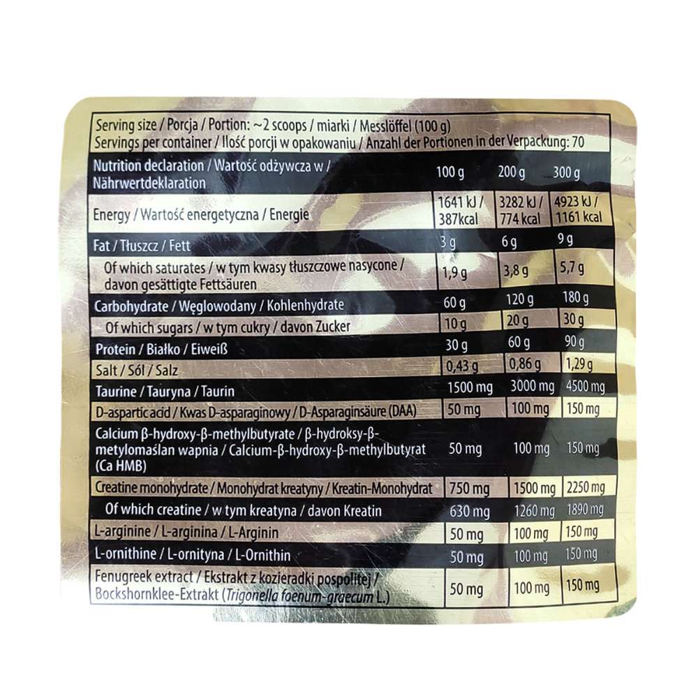 Kevin Levrone Anabolic Mass Gainer 7kgs
