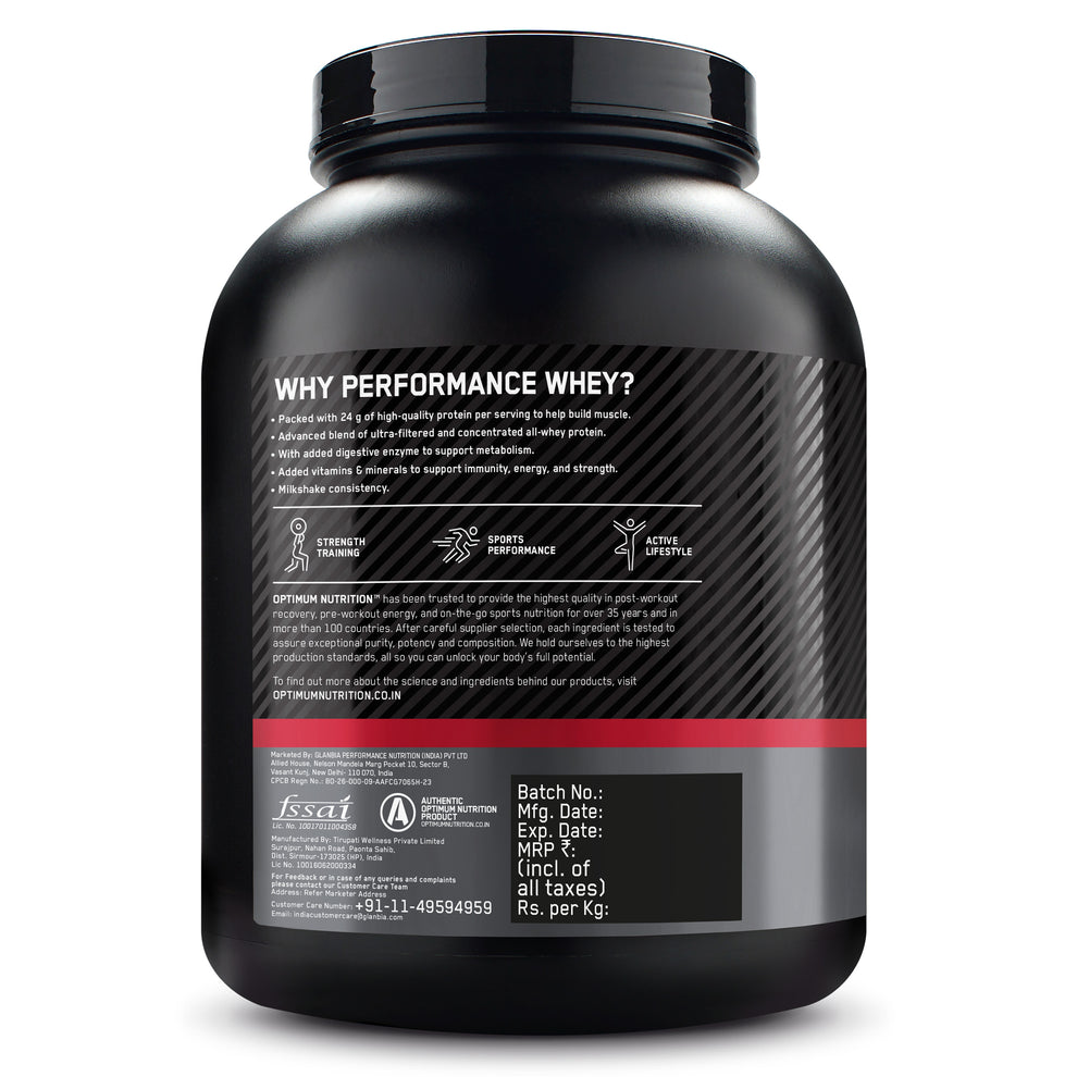 ON Performance Whey Protein Powder 2kgs | Chocolate