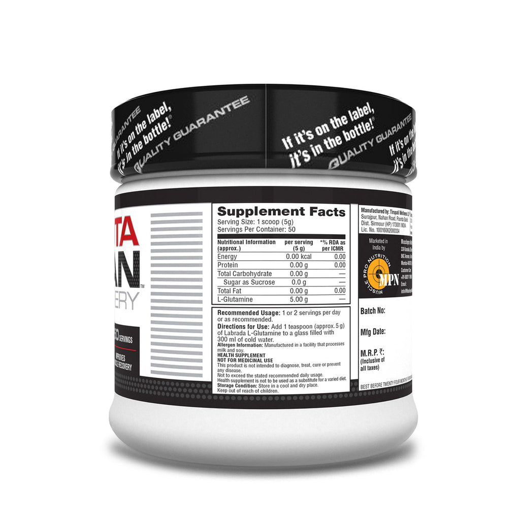 Labrada Glutalean recovery - L-glutamine powder 250g