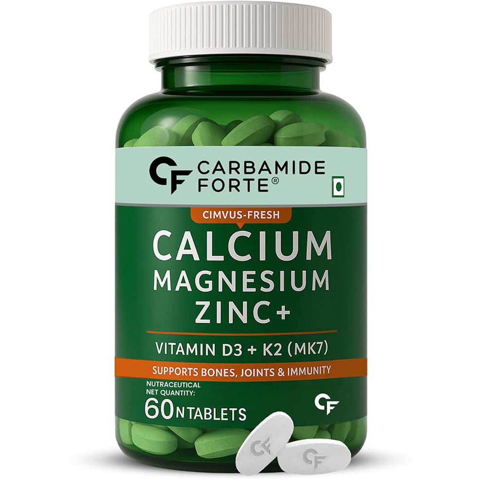 Carbamide Forte Calcium Magnesium Zinc Tablets – For Bone & Joint Support (60 Tablets)