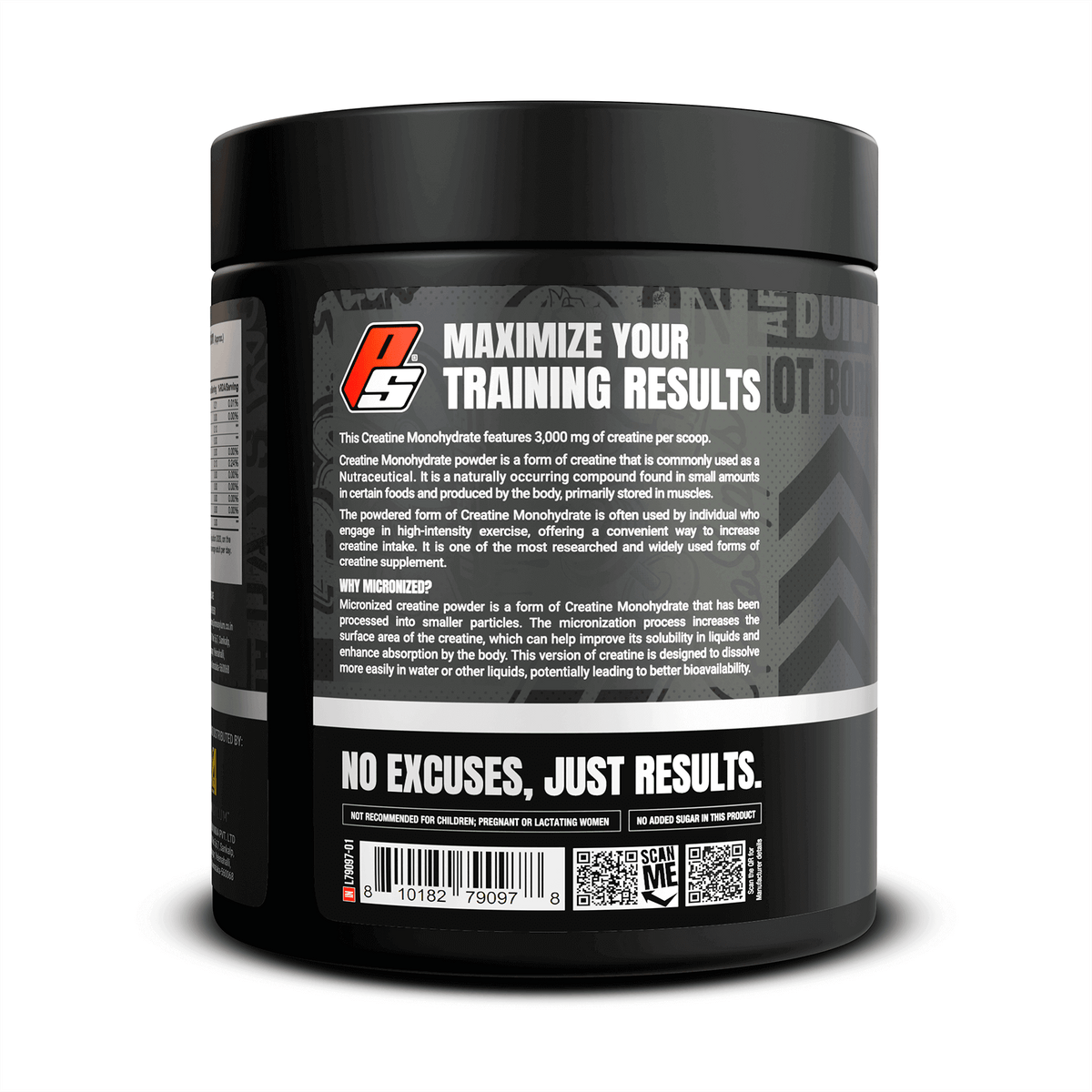 Prosupps Creatine Monohydrate | Muscle Strength, Power & Performance Support