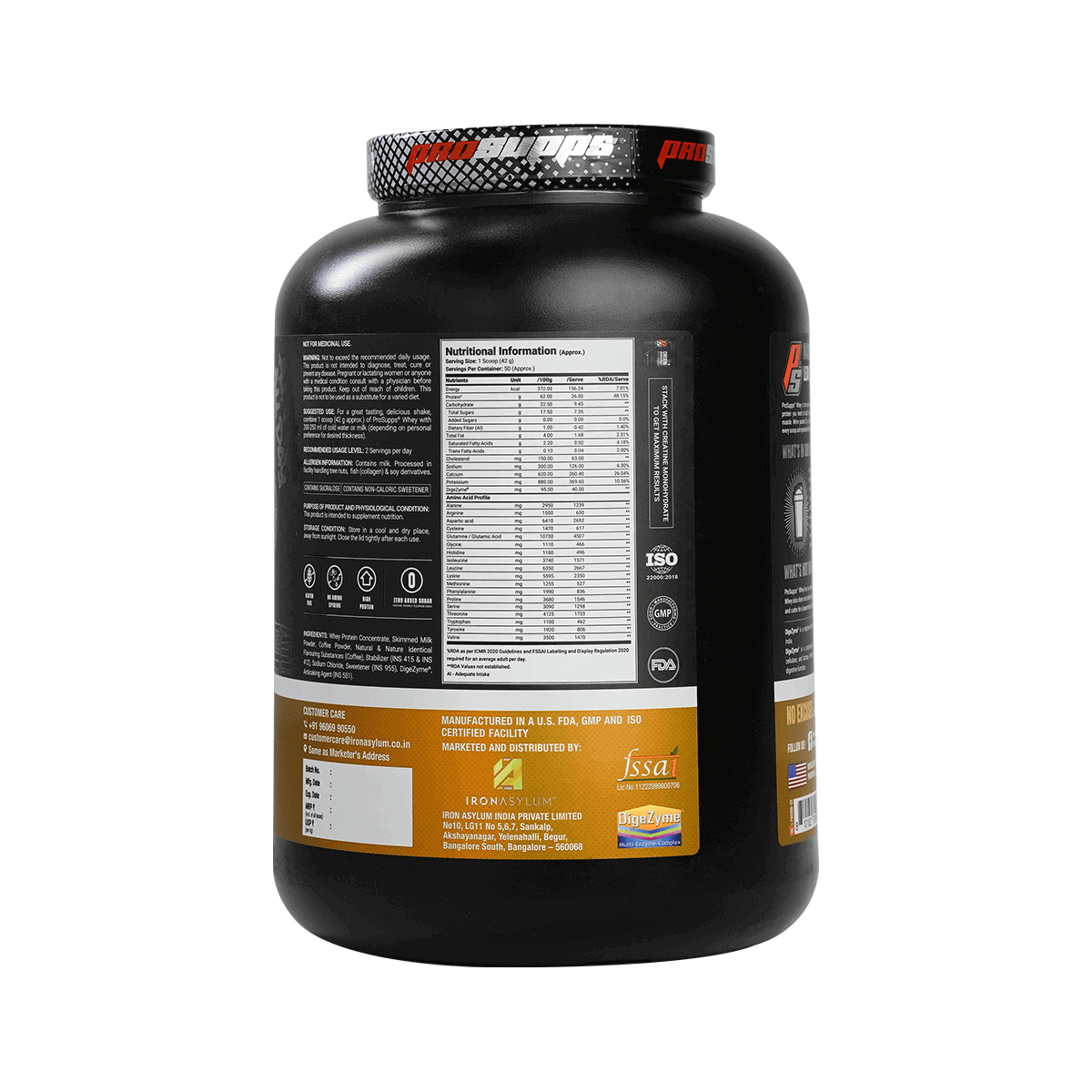 Prosupps Whey Protein Powder 2kgs