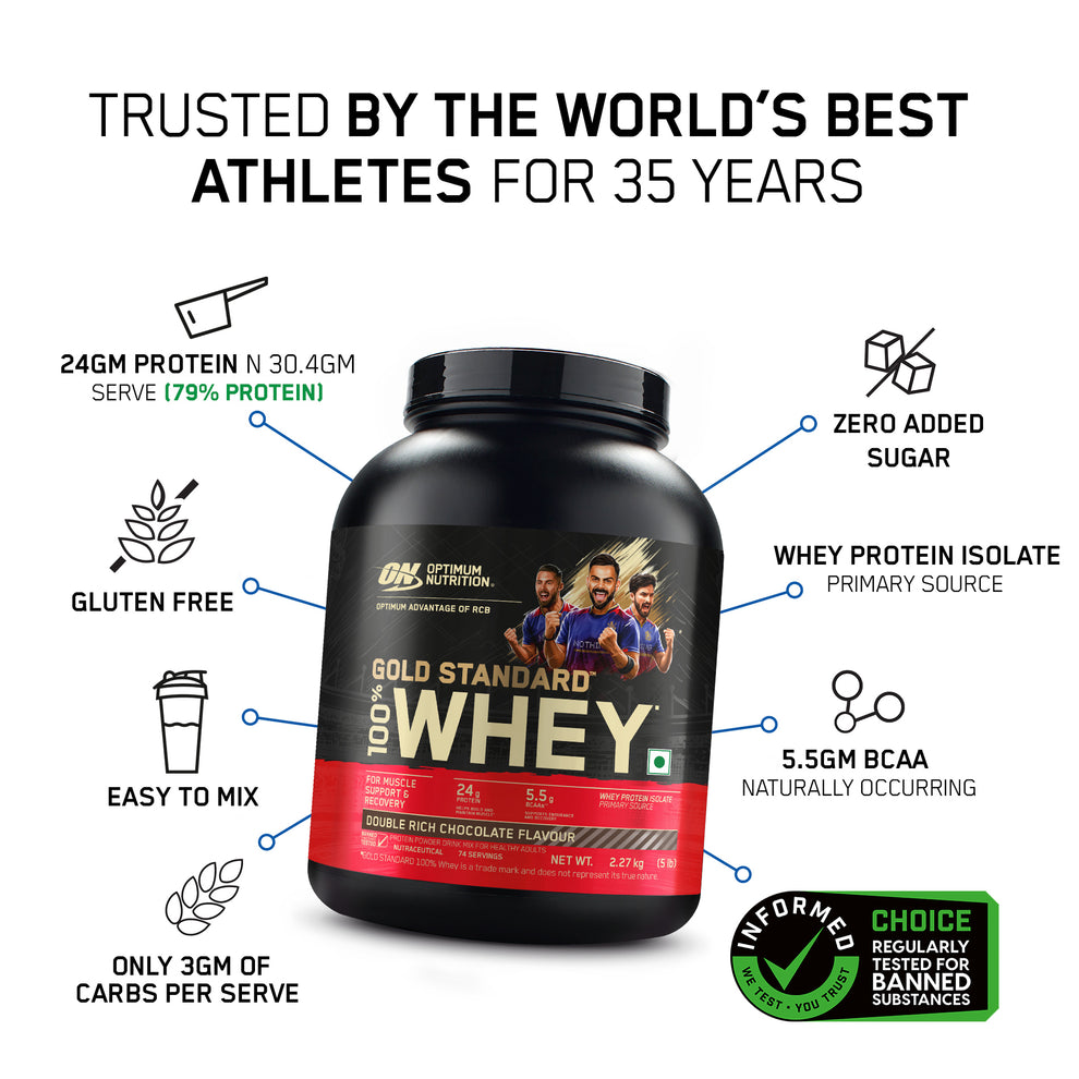 ON Gold Standard 100% Whey Protein Powder