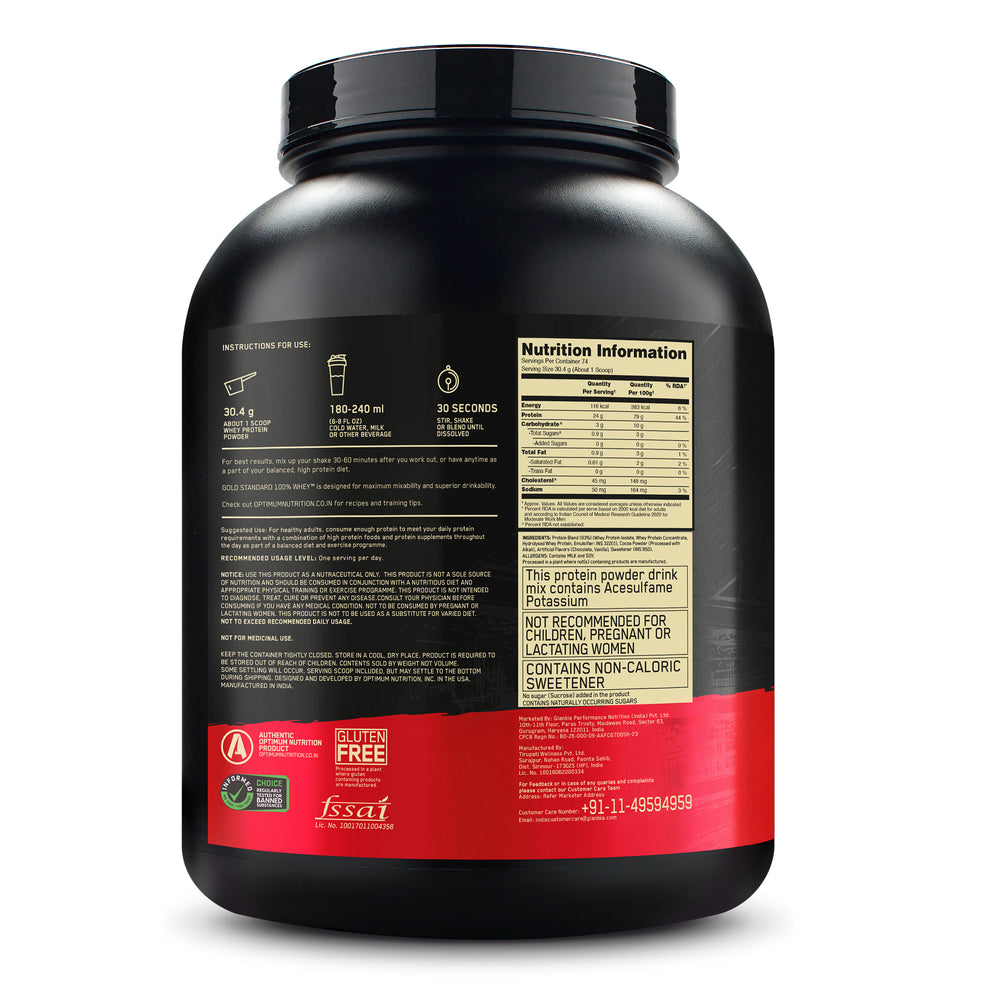 ON Gold Standard 100% Whey Protein Powder