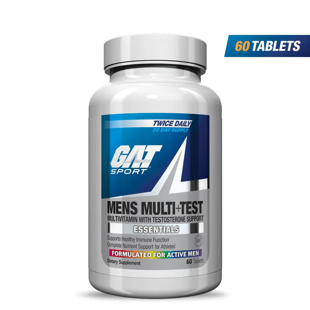 GATSPORTS MENS MULTI+TEST VITAMIN - 60tab