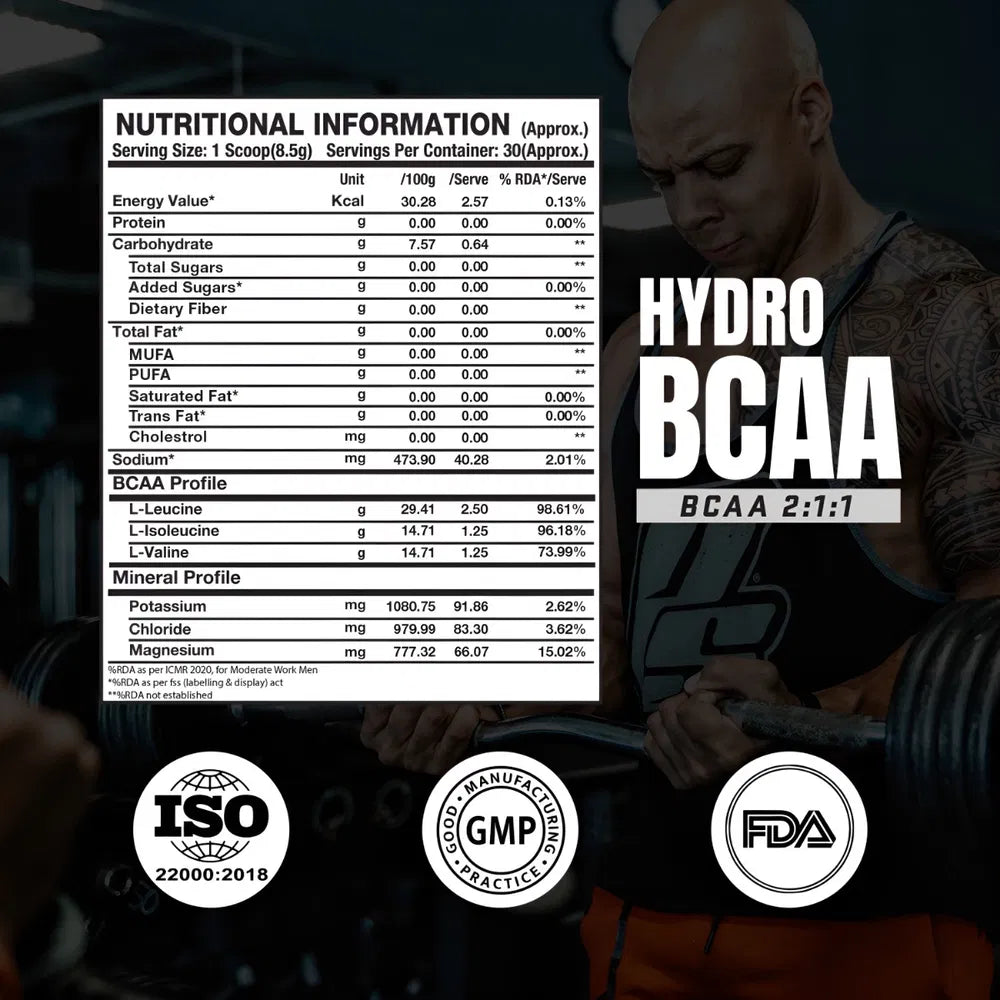 Prosupps Hydro BCAA Powder 2:1:1