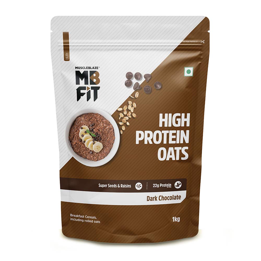 MuscleBlaze High Protein Oats 1kg