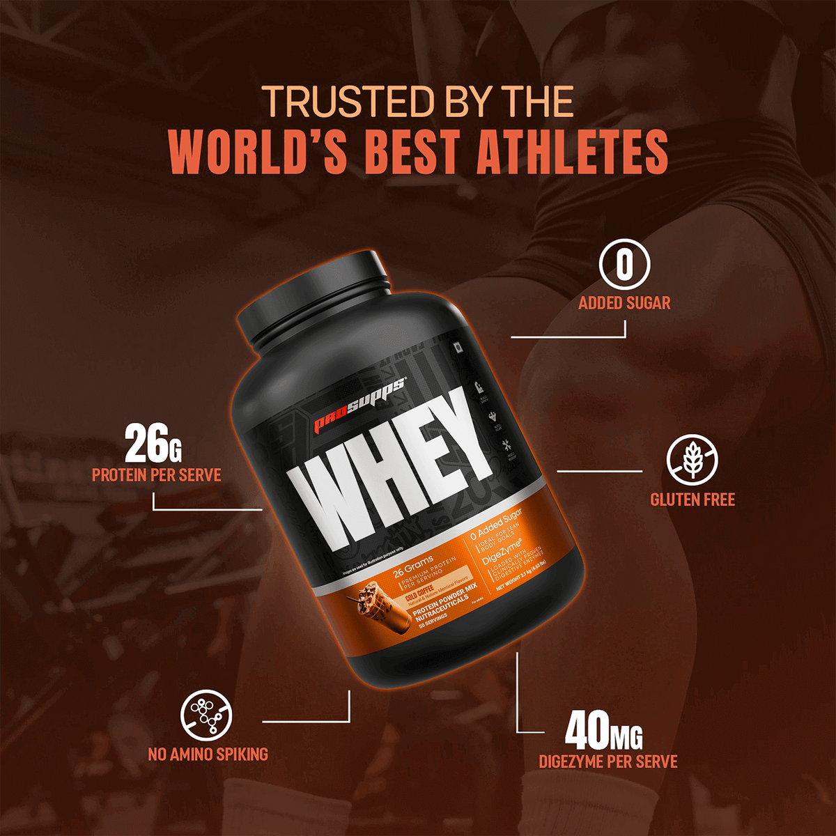 Prosupps Whey Protein Powder 2kgs