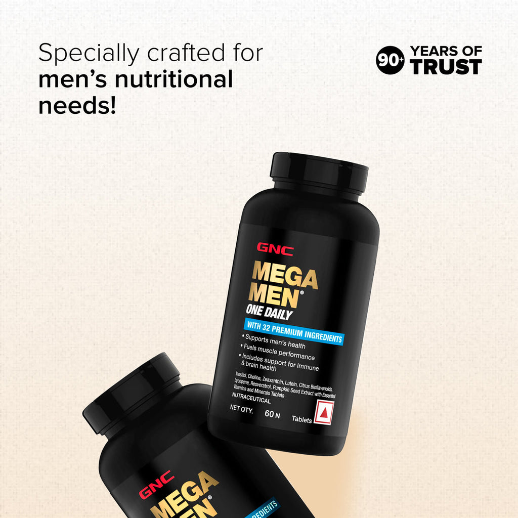 GNC Mega Men One Daily Multivitamin 60caps
