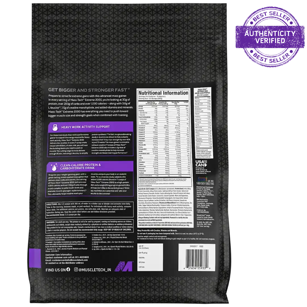 Muscletech™ Mass-Tech™ Extreme 2000