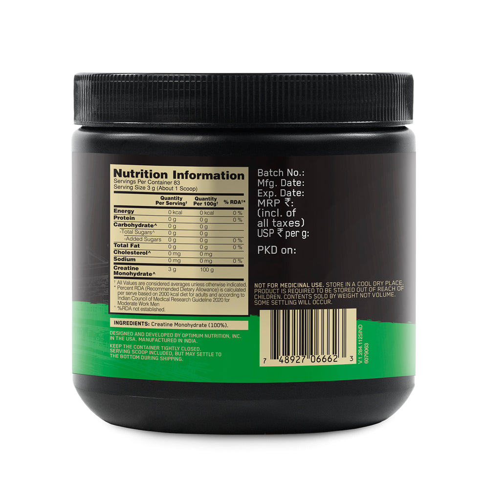ON Micronised Creatine Powder 250g